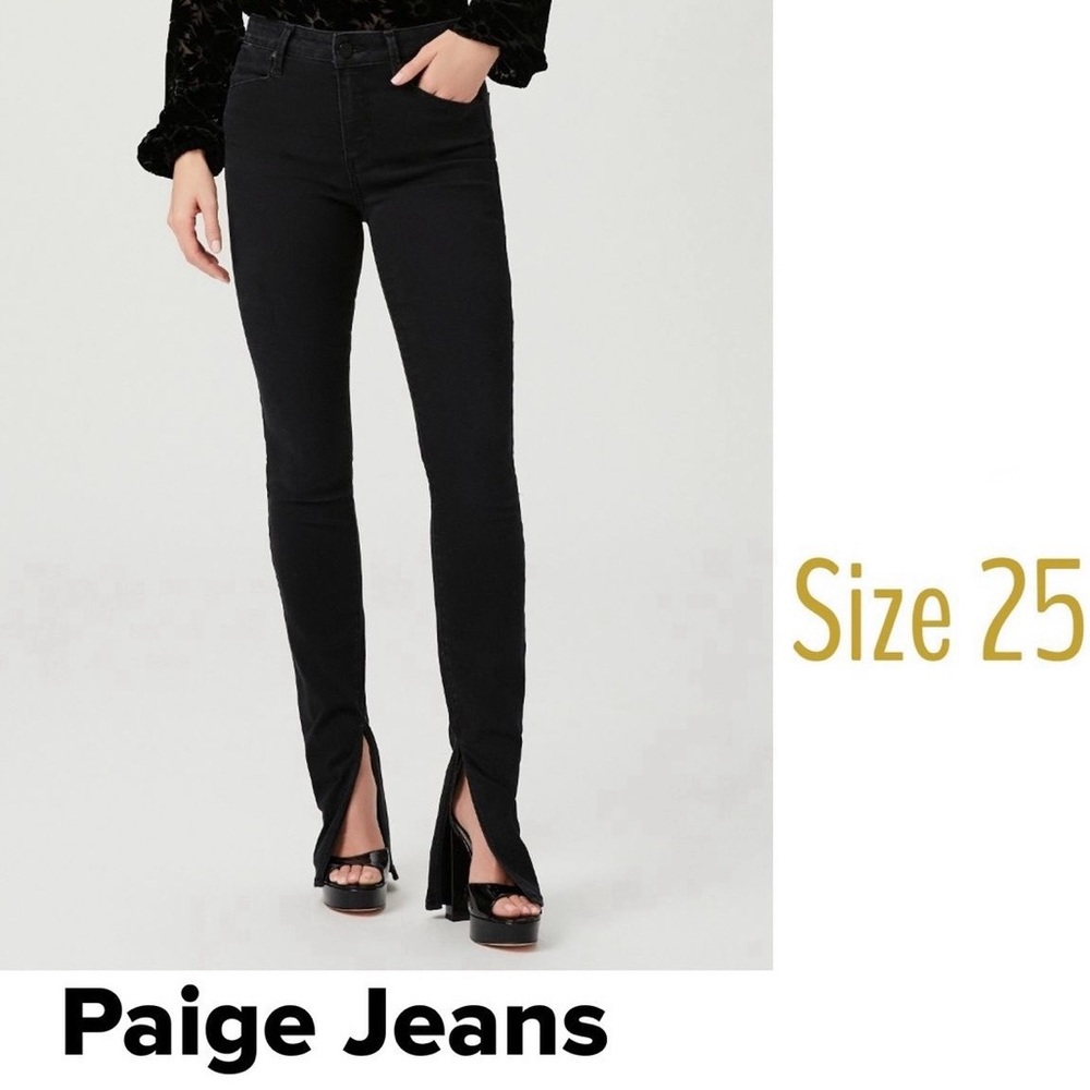 PAIGE brand jeans | black | Constance Skinny | size 25